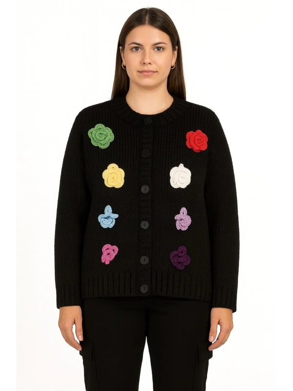 25685R CARDIGAN ROSE