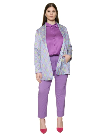 TRI23193 - PANTALONE RISVOLTO BENGALINA