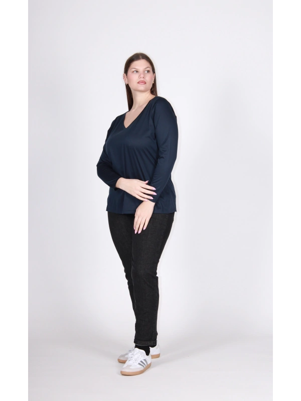 26526 THREADED NECKLINE T-SHIRT
