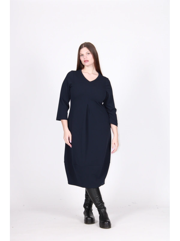 26536 ABITO V SCUBA CREPE
