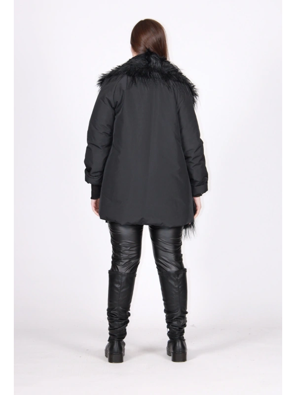 26667 FUR DOWN JACKET