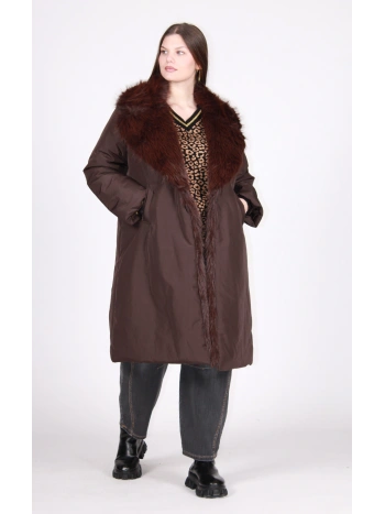 26664 PIUMINO LUNGO PELLICCIA