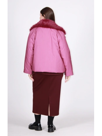 26663 PIUMINO CORTO PELLICCIA