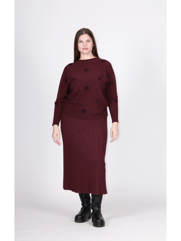 26613 POLKA DOT SWEATER