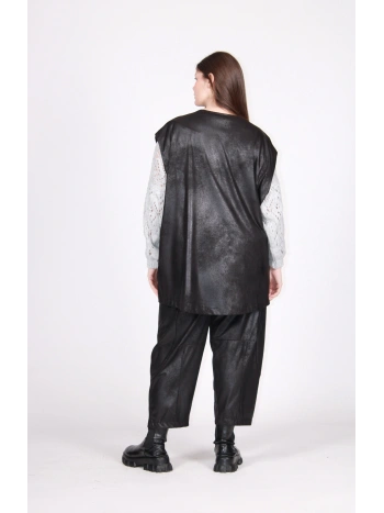 26563 AGED LEATHER VEST