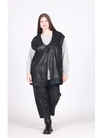 26563 GILET PELLE INVECCHIATA