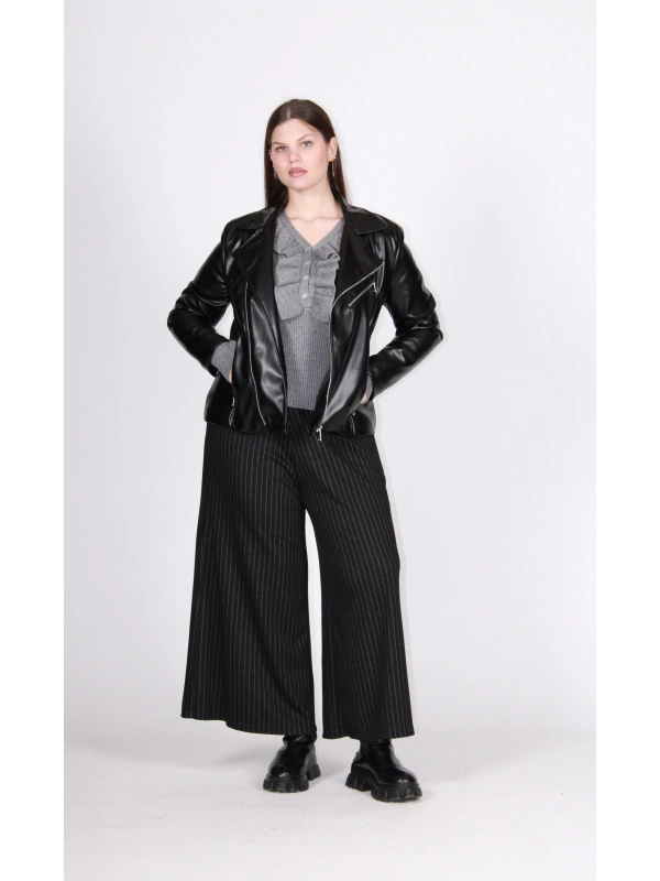 26551 ECO-LEATHER NAIL JACKET