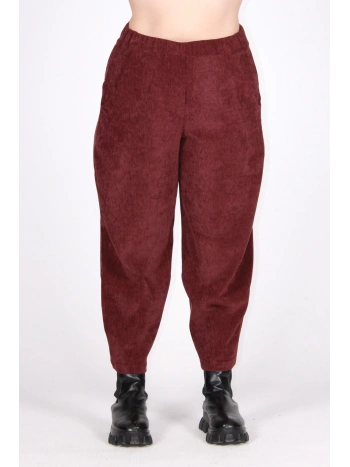 26539 PANTALONE VELLUTO MARTELLATO