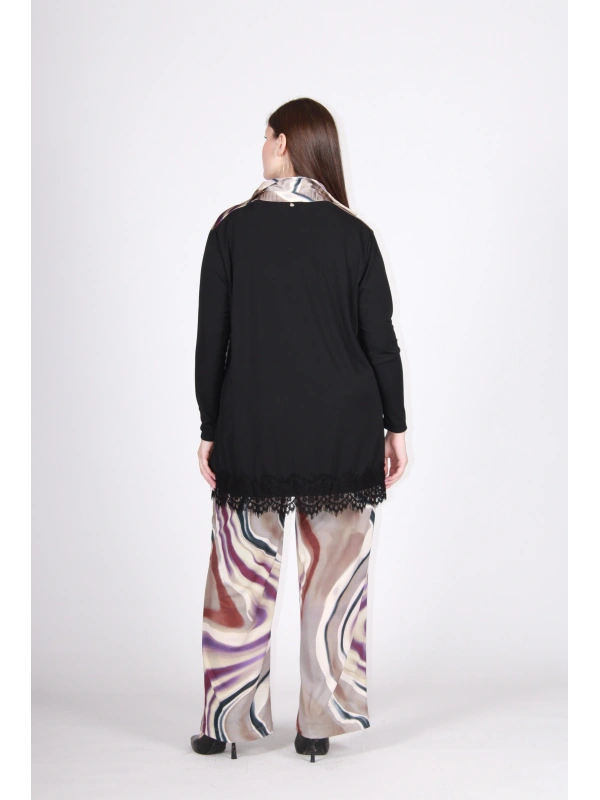26648 CAMICIA FANTASIA+PIZZO