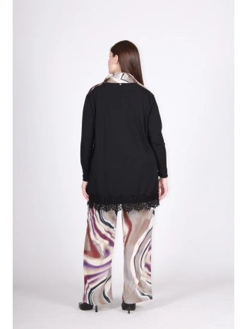 26648 CAMICIA FANTASIA+PIZZO