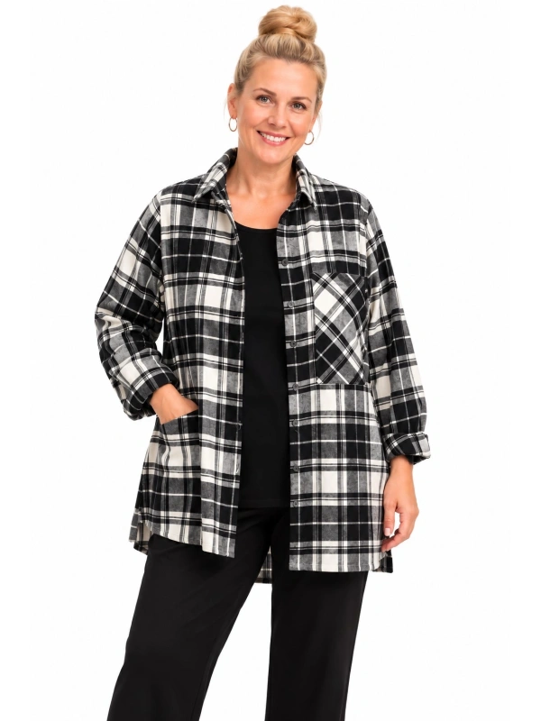 26803 CAMICIA PATCH SCOZZESE