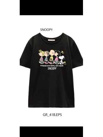 25201 T-SHIRT SNOOPY
