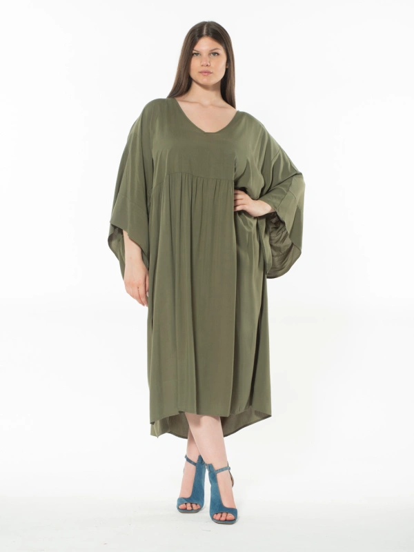 25130 Viscose Frappe Dress