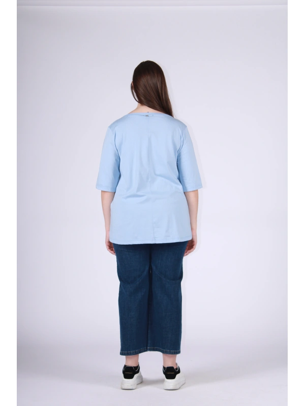 26006 RHINESTONE NECK SWEATER 2