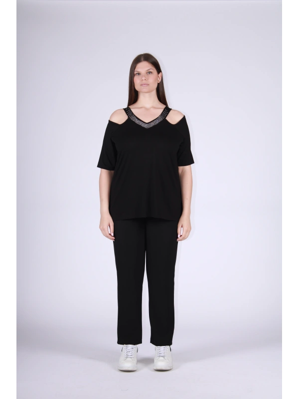 26007 MAGLIA FERMAGLIO COLLO