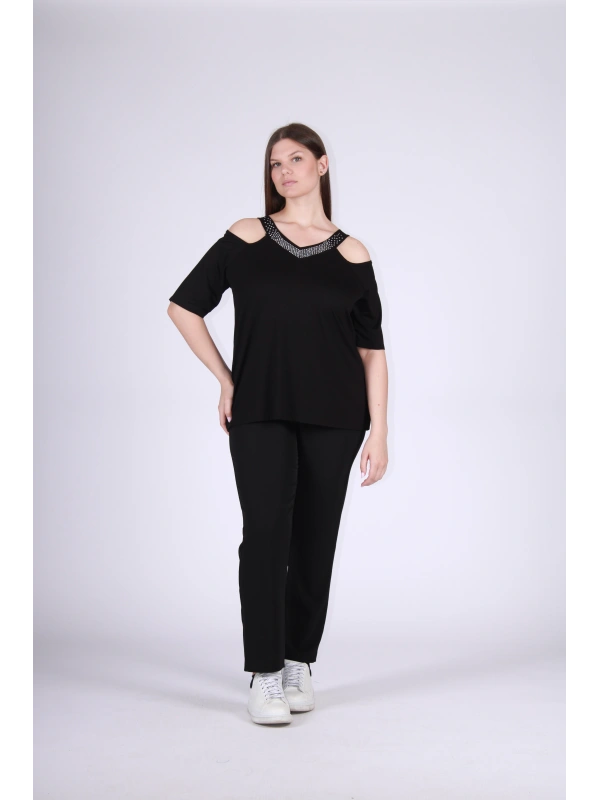 26007 MAGLIA FERMAGLIO COLLO