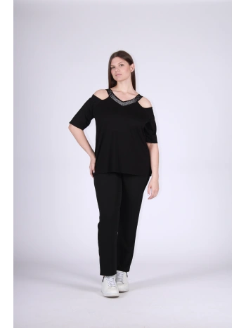 26007 MAGLIA FERMAGLIO COLLO