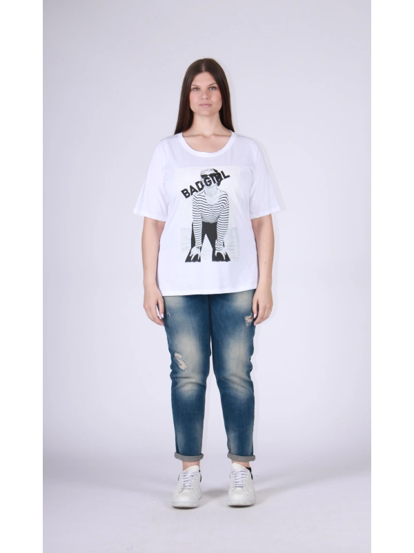 26027 T-SHIRT BAD GIRL