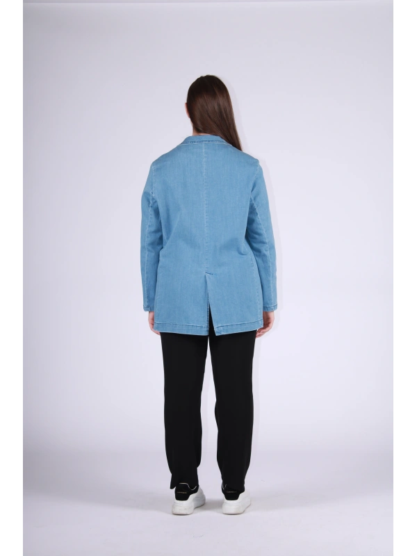 26142 GIACCA JEANS SPILLE