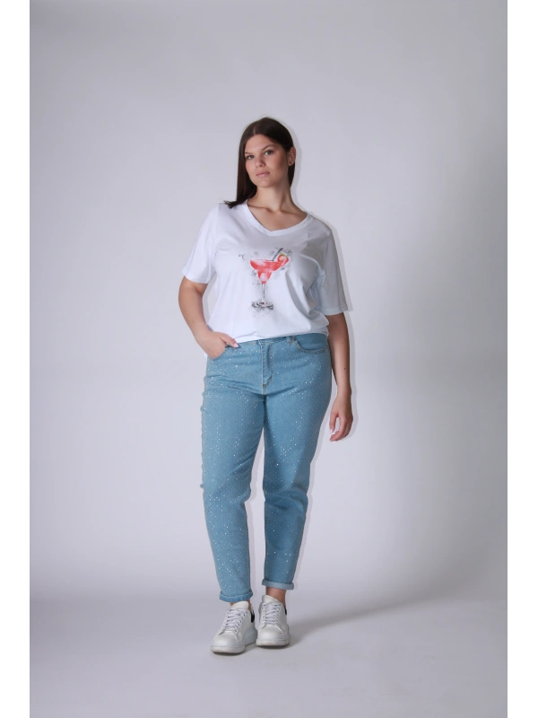 26076 T-SHIRT COCKTAIL