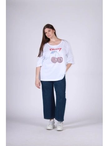 26080 T-SHIRT OVER CHERRY