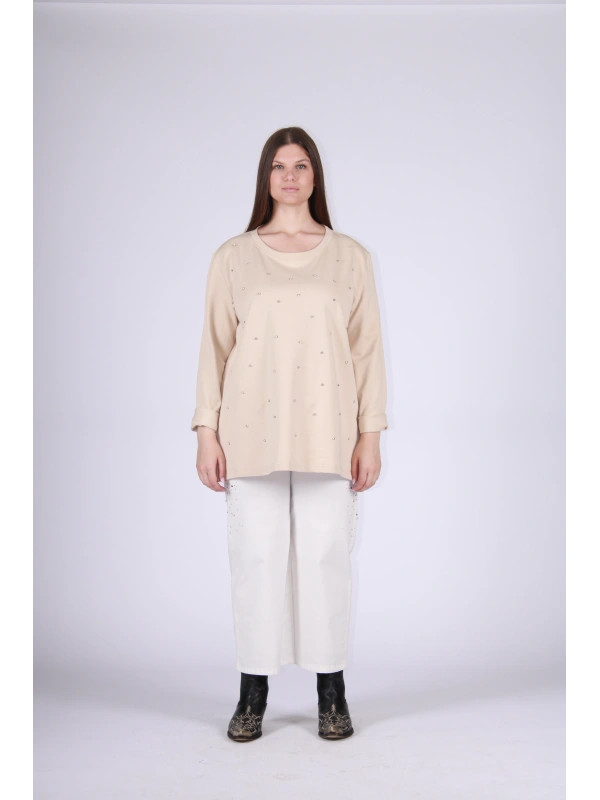 26083 RHINESTONE SWEATSHIRT 2