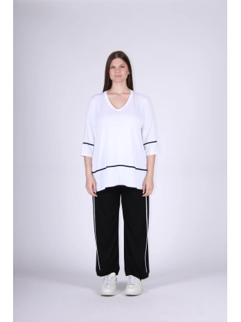 26118 RUFFLE SWEATER