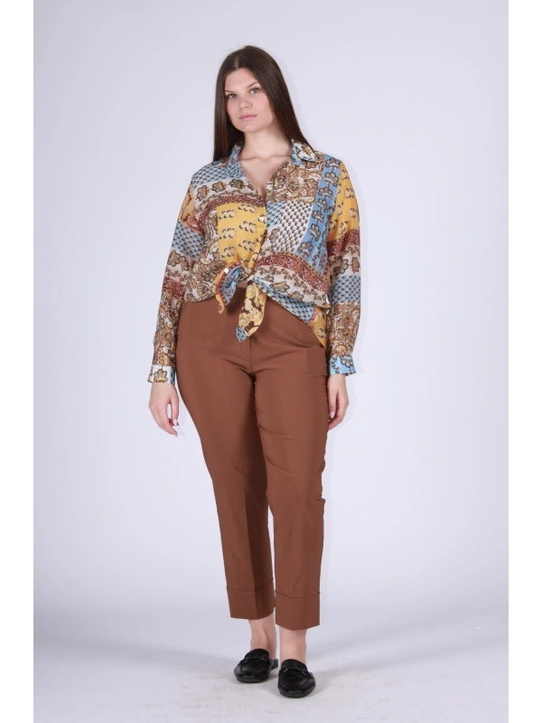 26036 PANTALONE RISVOLTO