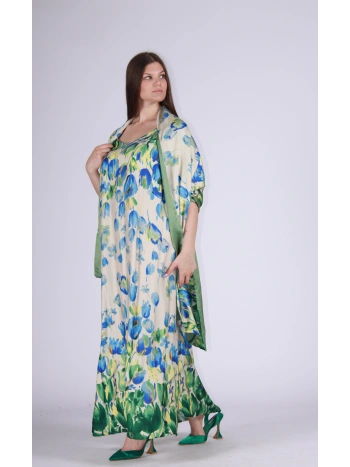 26092 100% VISCOSE SLIP DRESS