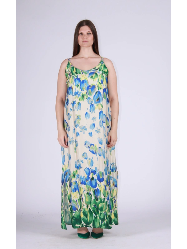 26092 100% VISCOSE SLIP DRESS