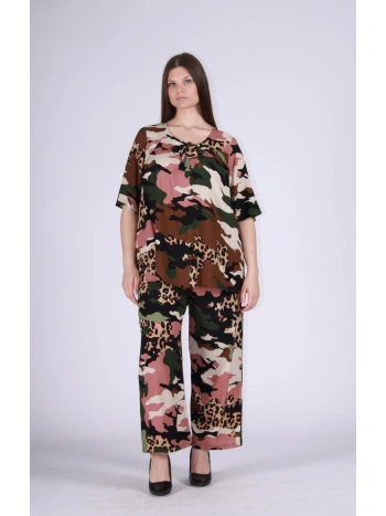 26106 - VISCOSE BLOUSE WITH BOW