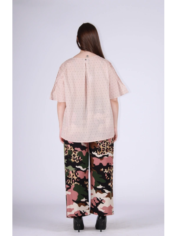 26123 PLEATED BLOUSE