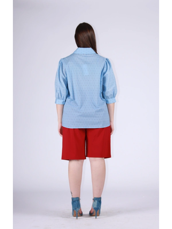 26124 POLKA DOT BLOUSE