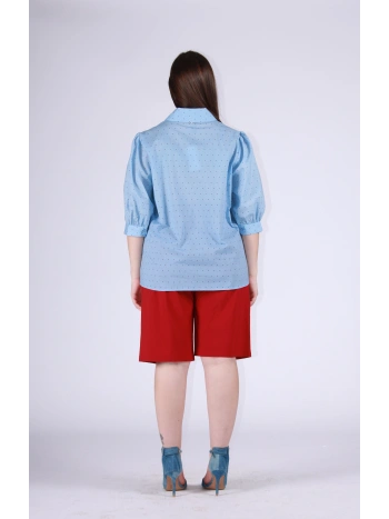 26124 POLKA DOT BLOUSE