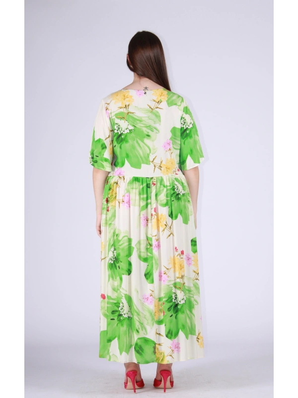 26153 RUFFLED DRESS