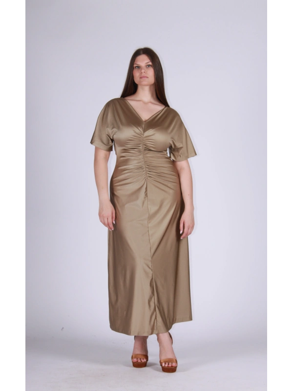 26183 RUFFLED DRESS