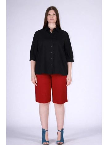 26124TU- PLAIN COLOR SHIRT