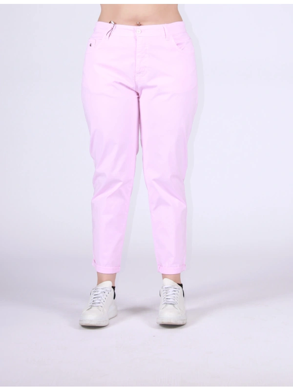 26151EX COLORED COTTON TROUSERS